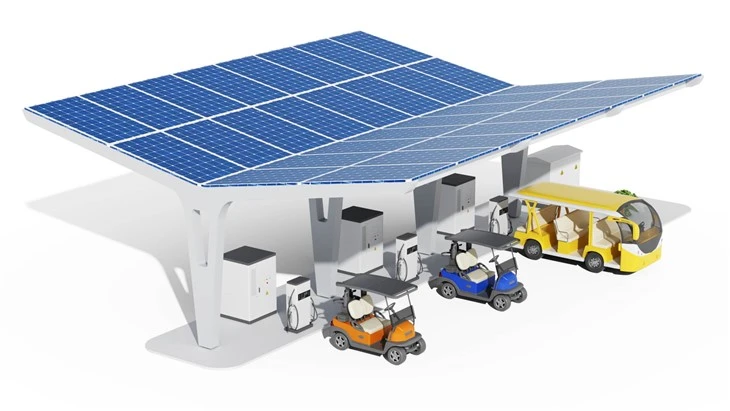 Golf Cart Opluedstatiounen Léisunge